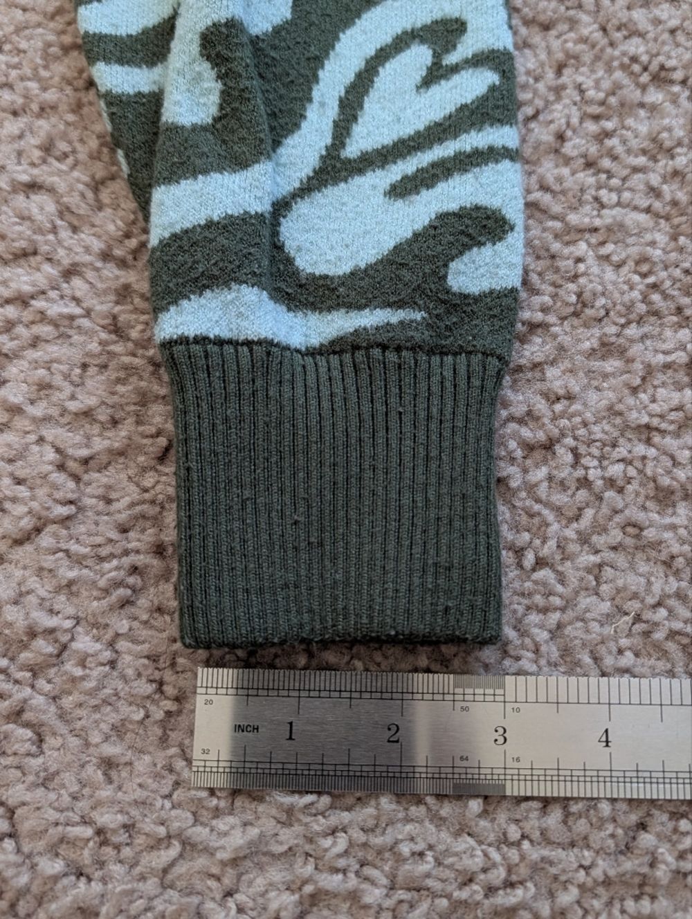 Savage Fenty Unisex Green Minty Blue Love Dizzy Lit Leisure Knit Joggers Size XS - Picture 12 of 13